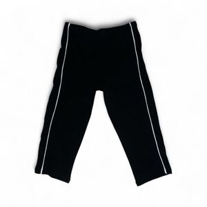 ASOS DESIGN Ribbed Capri Pants with Contrast Piping Size S NWT